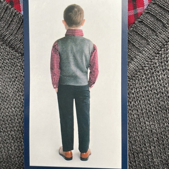 Andy & Evan Boy’s 4 piece Sweater Vest Set size7 - Picture 9 of 13